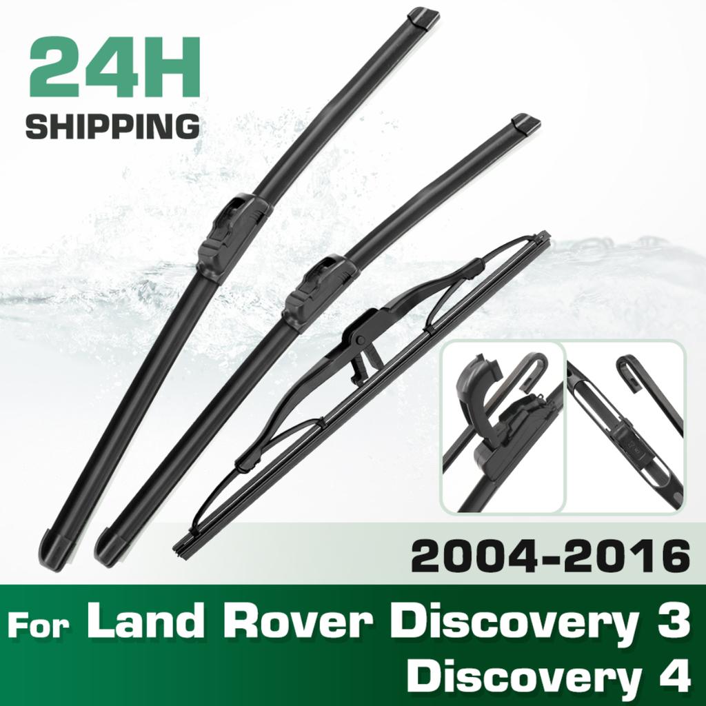 For Land Rover Discovery 3 / 4 2004-2016 2005 Wiper Front & Rear Wiper Blades Windshield Windscreen Window Brushes 22"+22"+16