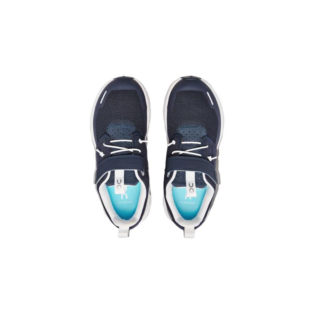 On Running Cloud Play Midnight White (PS) Kids Sneakers 3KD11430692