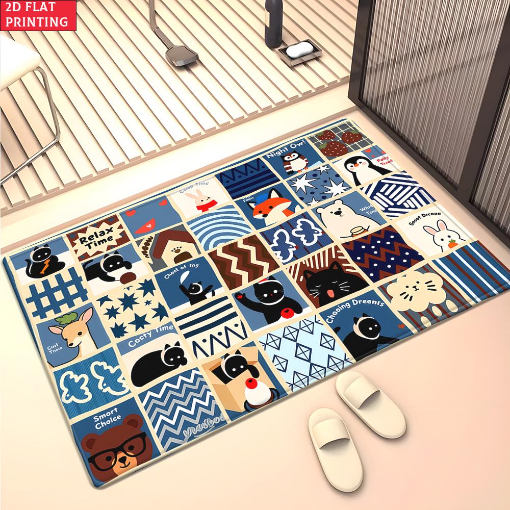 Bohemian Print Rug anime rug living room carpet large children's play carpet Home decorations Mat Baby Play Mat gaming mat