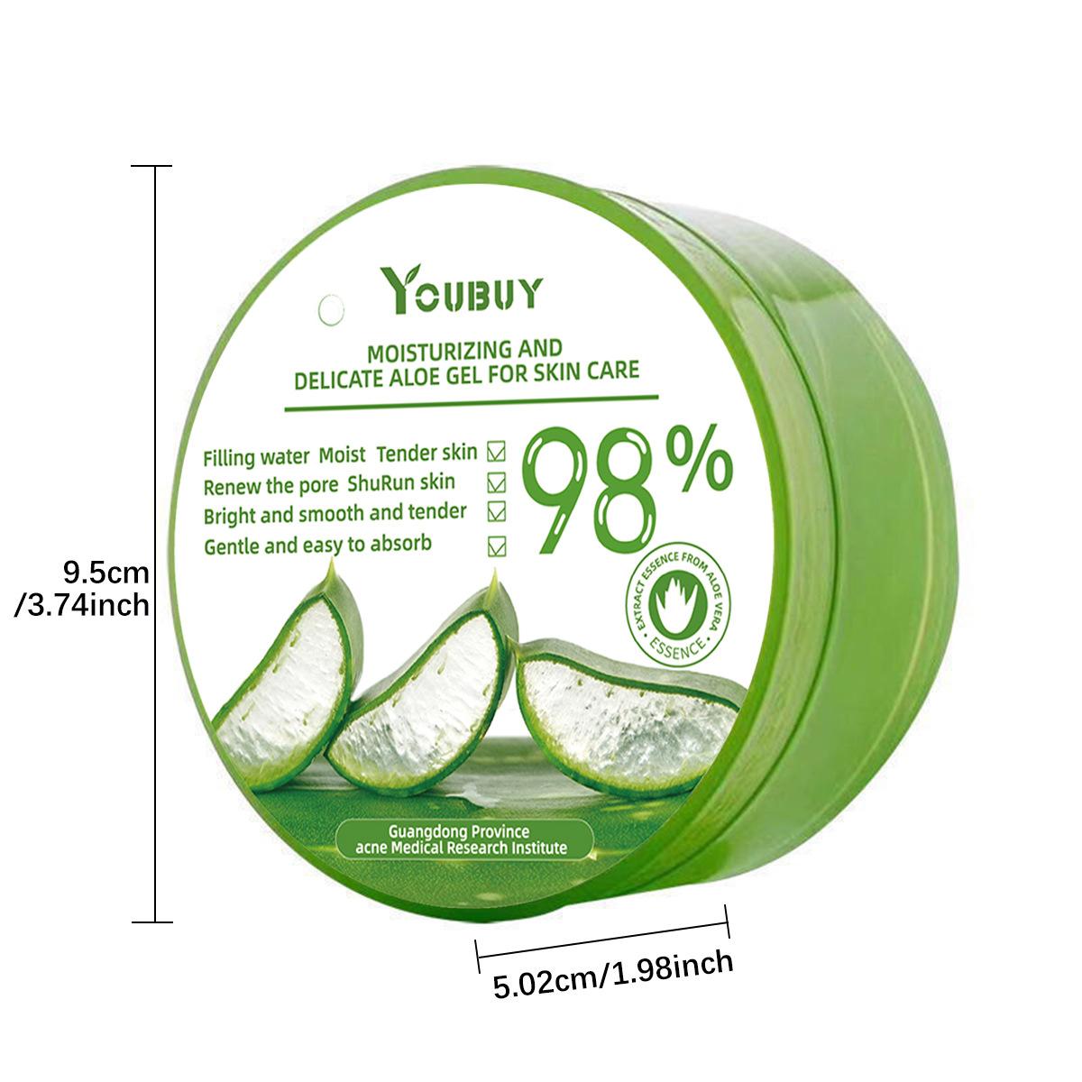 

Гель алоэ вера Гель алоэ вера увлажняющий и увлажняющий гель крем для лица женский мужской маска 300g