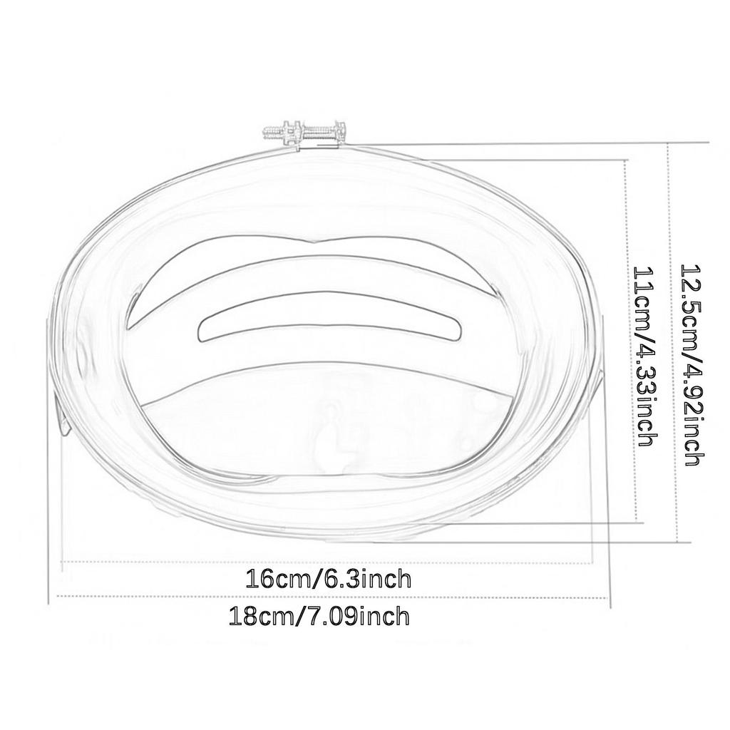 Scuba Goggles Anti Fog Wide Angle Snorkelling Equipment Silicone and Glass Portable Swimming Mask Single Lens Oval Shape
