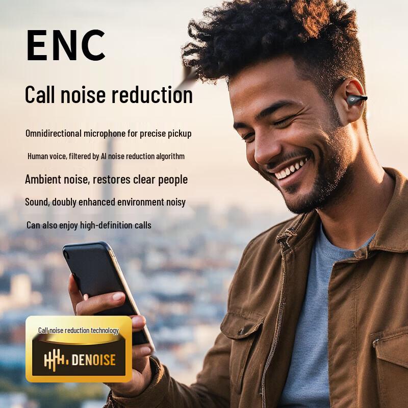 Lanston TS03 PRO Max Ear-Clip Open-Ear Bluetooth Headset