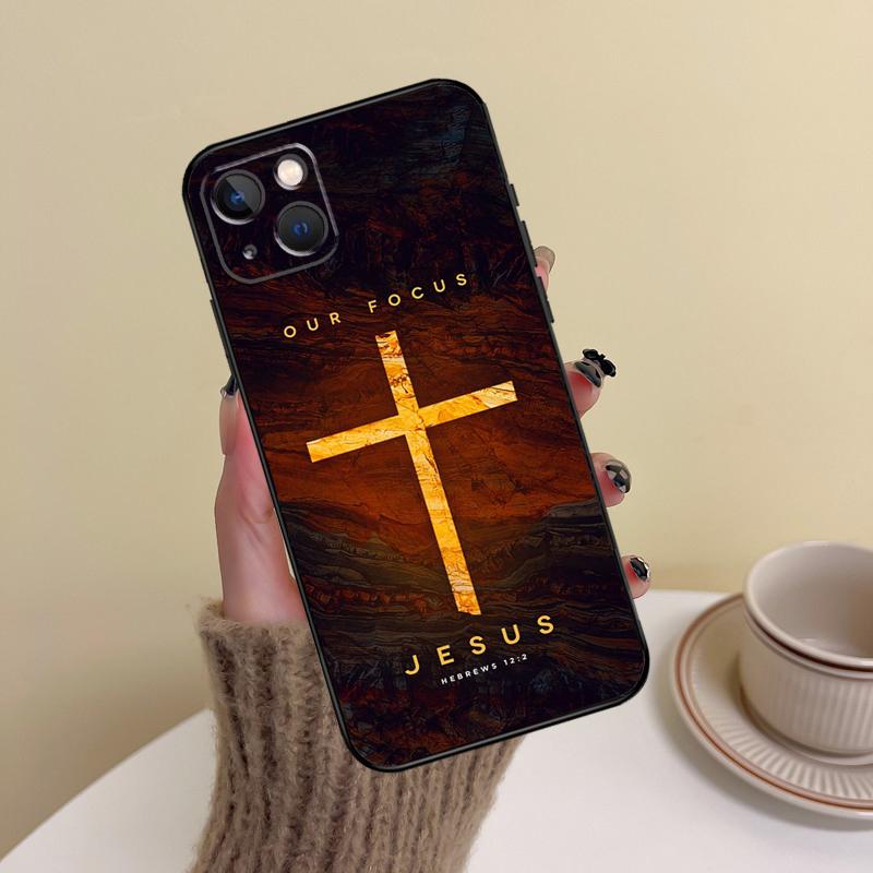Faith Christian Jesus Phone Case For iPhone 14 13 12 11 15 16 Pro Max 7 8 Plus X XR XS Max 12 13 Mini Cover Case