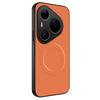 Applicable To Huawei mate80ProMax Carbon Fiber Pattern Magnetic Mobile Phone Case mate80Pro Matte Anti-drop Protective Cover