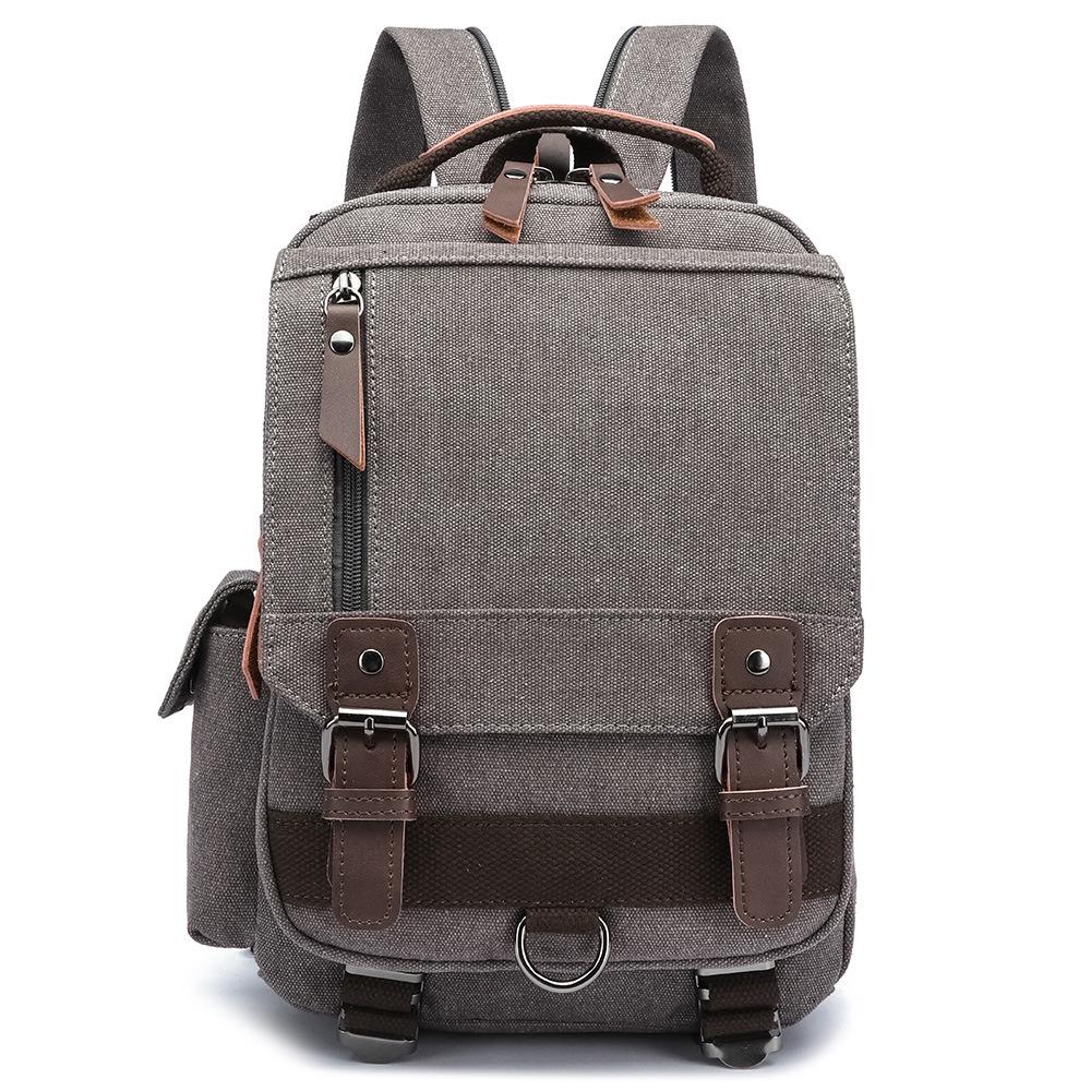 Korean Style Unisex Backpack – Casual, Business, Travel Laptop Canvas Bag