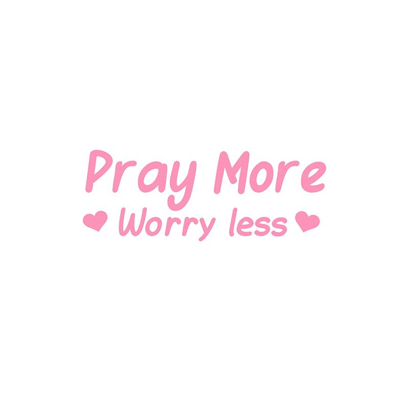 

Молись Меньше Беспокойся Зеркальная Наклейка, Наклейки на Автомобиль для Женщин, Зеркальная Наклейка Вера, Милая Виниловая Наклейка, Христианская Наклейка на Зеркало Автомобиля, Религиозная 2