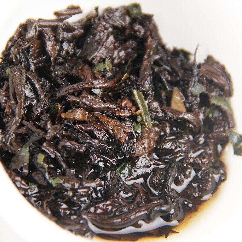 Yunnan Lepkavá rýže Pu Erh čaj (Nuo Mi Xiang Cha) Zralý Pu'er Puer Mini Koláček 500g