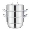 Drume 3-stufiger Edelstahl-Dampfgarer Topf