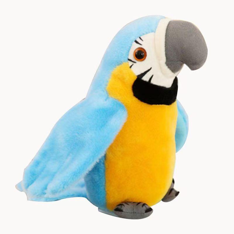 Interactive Talking Parrot Plush Toy - Electric Mimicry Doll with Flapping Wings, Perfect Gift for Kids
