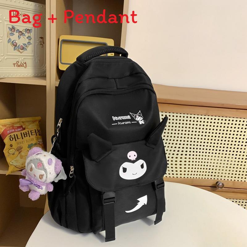 

Included School Backpack For Girls And Boys With Nylon And Laptop Storage чёрный