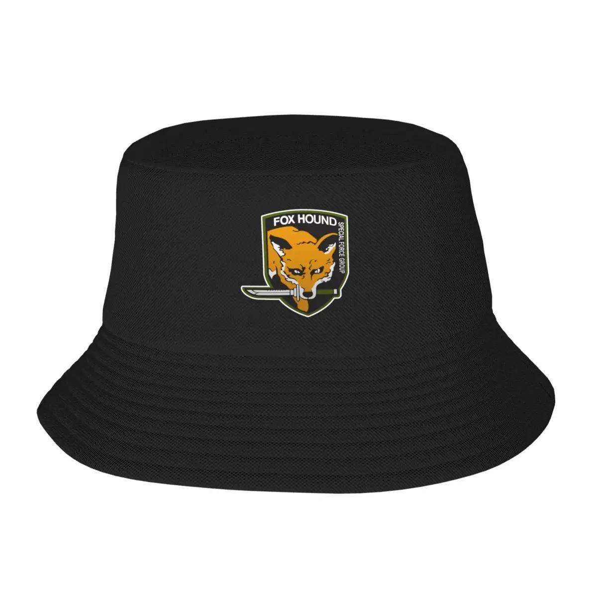 New Fox Hound Special Force Group Logo Bucket Hat Foam Party Hat Designer Hat Fashion Beach Baseball Cap Unisex Womens