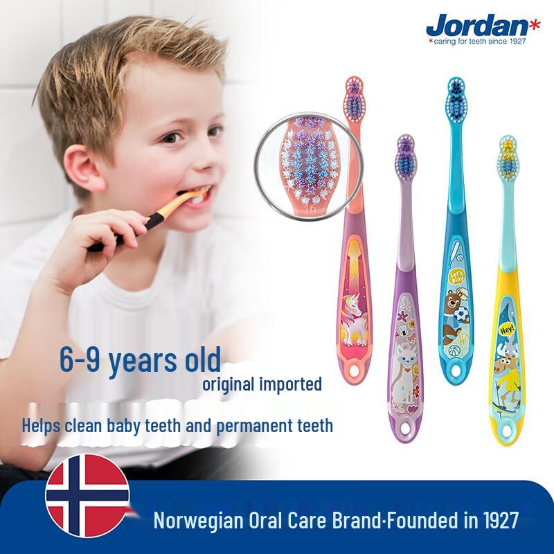 Jordan Soft Toothbrush 4-Pack