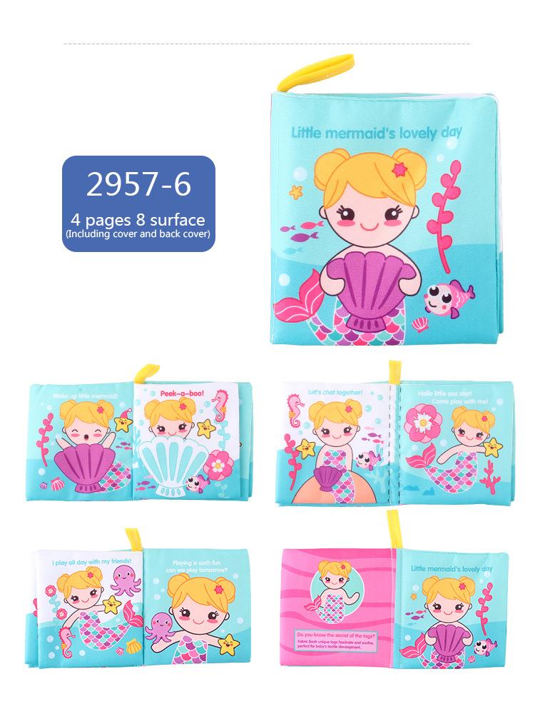 

Can t Tear Baby Early Education Cloth Book Baby Children Can Bite Look At The Picture Cognitive Baby Cloth Book Character