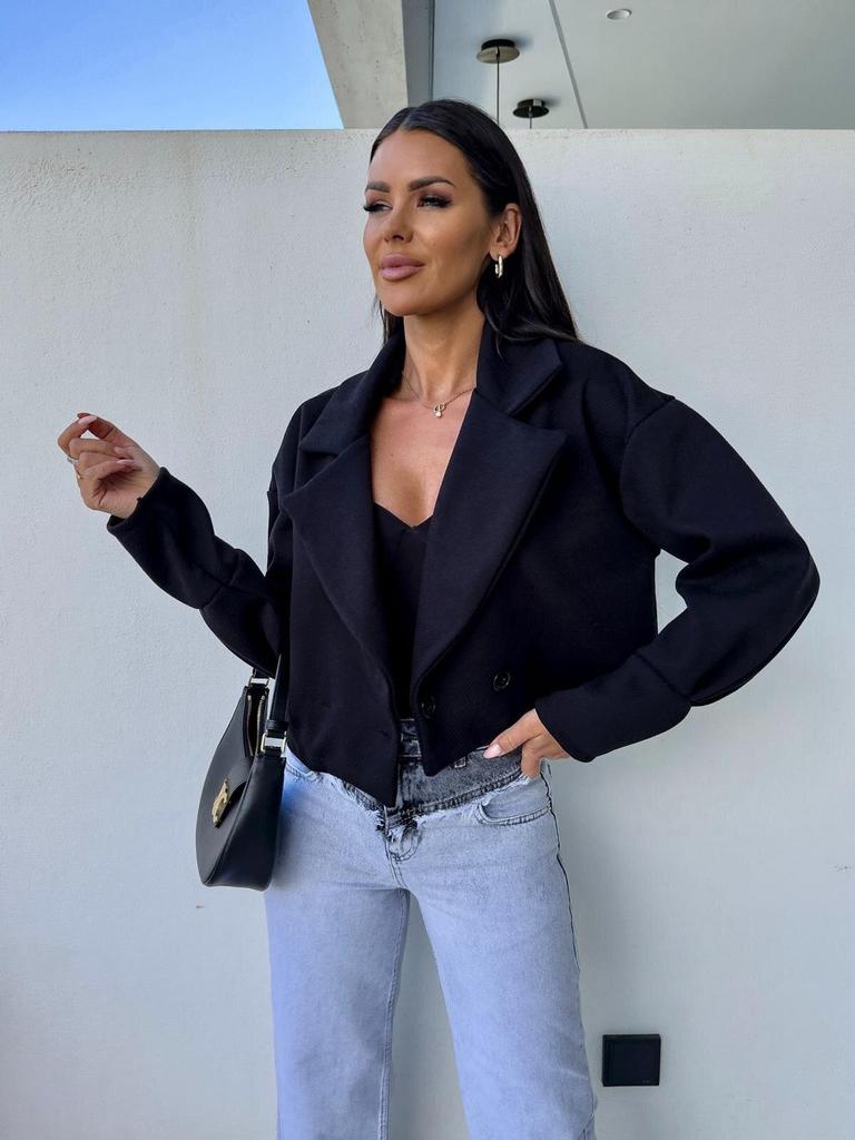 Women's Autumn/Winter 2024 Versatile Suit Collar Wool Jacket