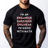 Im an Engineer Funny Physics Science Nerd Geek Dr Mens Clothing TShirts Mardi Gras Letter Print Tshirts