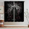 Nightmare Modern Living Room Curtains Livingroom Window Sheer Curtains for Camera Customs Free Shipping Products Blackout Curls