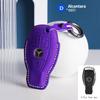 New suede car key case cover protector shell For Mercedes Benz A B C E Class GLS GLA GLK GLC CLS CLA AMG W204 W205 W212 W463