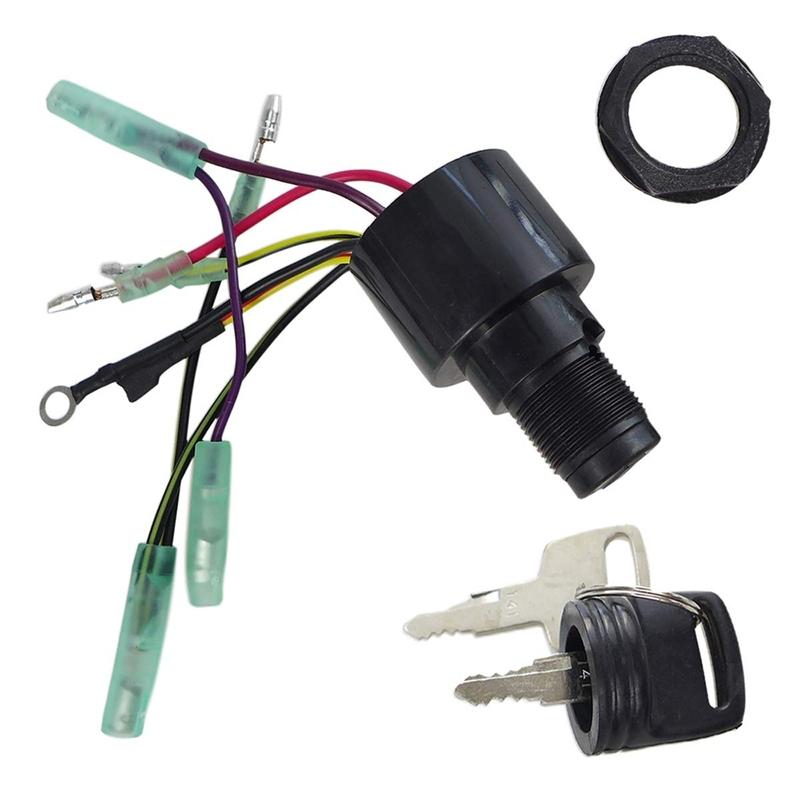 SXR-NEW-87-17009A5 Boat Motor Ignition Key Switch For Mercury Outboard Motors 3 Position Off-Run-Start