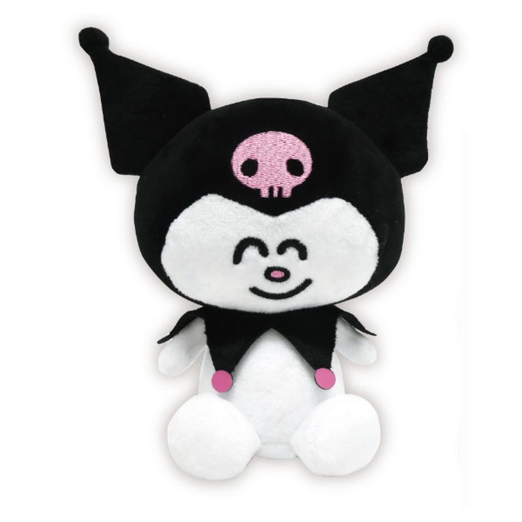 K Company Oekakisan x Sanrioku Characters Sitting Plush Toy Kuromi H203 x W183 x D113mm SAO-ON-KU