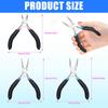 3Pcs Jewellery Pliers for Jewellery Making Pliers Tool with Long Nose Pliers Chain Pliers Wire Cutters Pliers Tool
