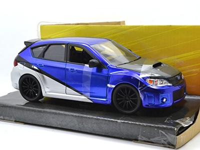 Jada TOYS SCALE FAST AND THE SUBARU IMPREZA WRX STI TOYS Scale and Subaru Impreza WRX 124 "THE FURIOUS" BRIAN'S "Jada 124 "Fast Furious" "Brian STI"