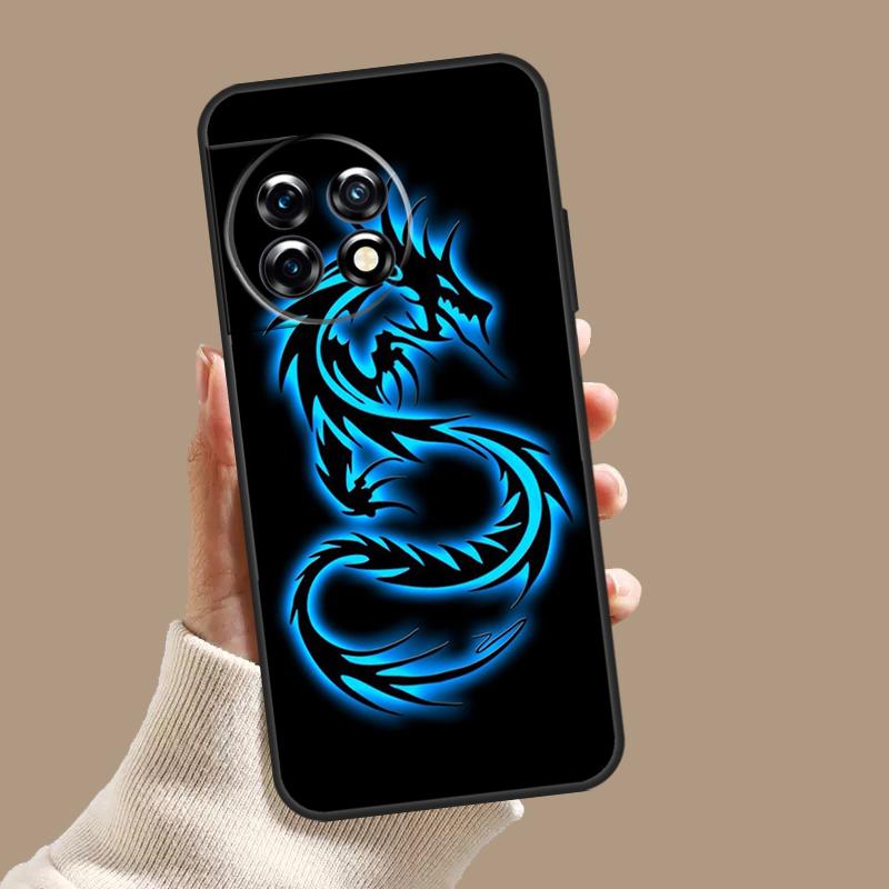 Ancient Japanese Dragon Case For OnePlus Nord 5 CE 3 4 Lite N20 N30 OnePlus 15 13 12 11 10T 13T 13R 8 9 10 Pro Cover