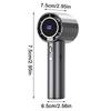 Mini Portable Hand Fan 1800Mah Usb Rechargeable Fan Electric Eyelash Fan With Digital Display Outdoor Summer Travel Camping
