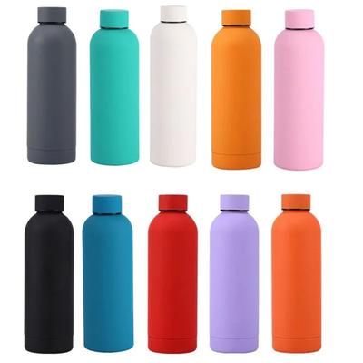 Large Capacity 500ML Thermos Cup Stainless Steel Sports Thermos Bottle  Camping