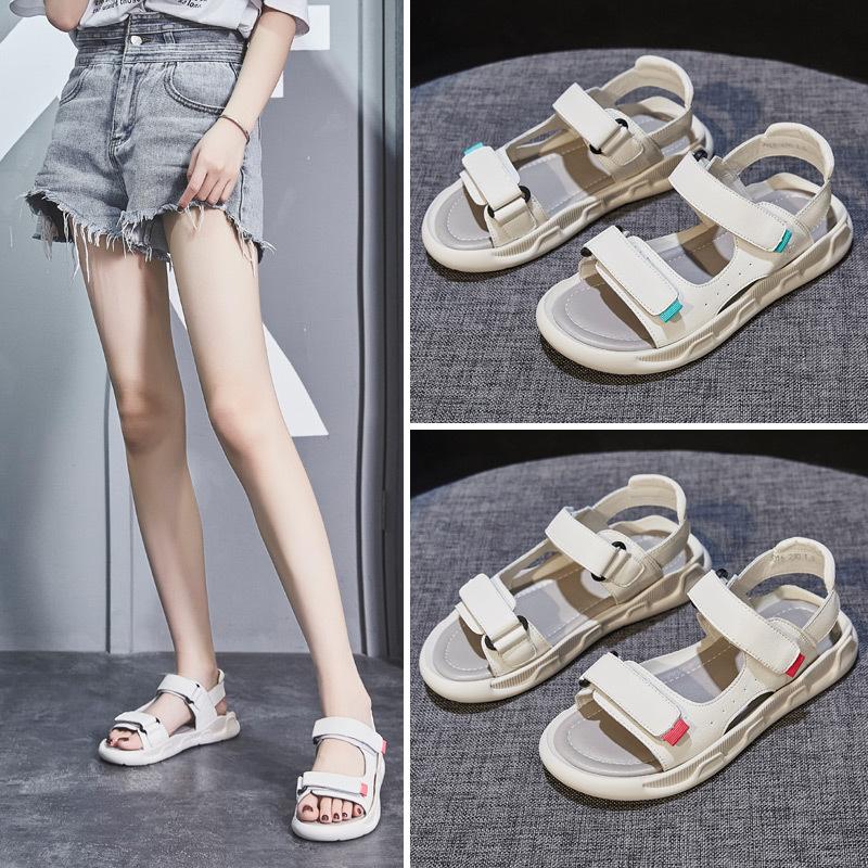 Sports Sandals Women's Summer New Fairy Fashion Casual Comfortable Soft Sole Light Flat Sandals
