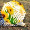 1PC Sunflower Field Umbrella-8-Rib Reinforced, Automatic Open, Lightweight & Durable, Cute Fashion Accessory for Outdoor-F2669