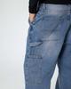 Dibsenseu Wide Carpenter Denim D800 - Blue