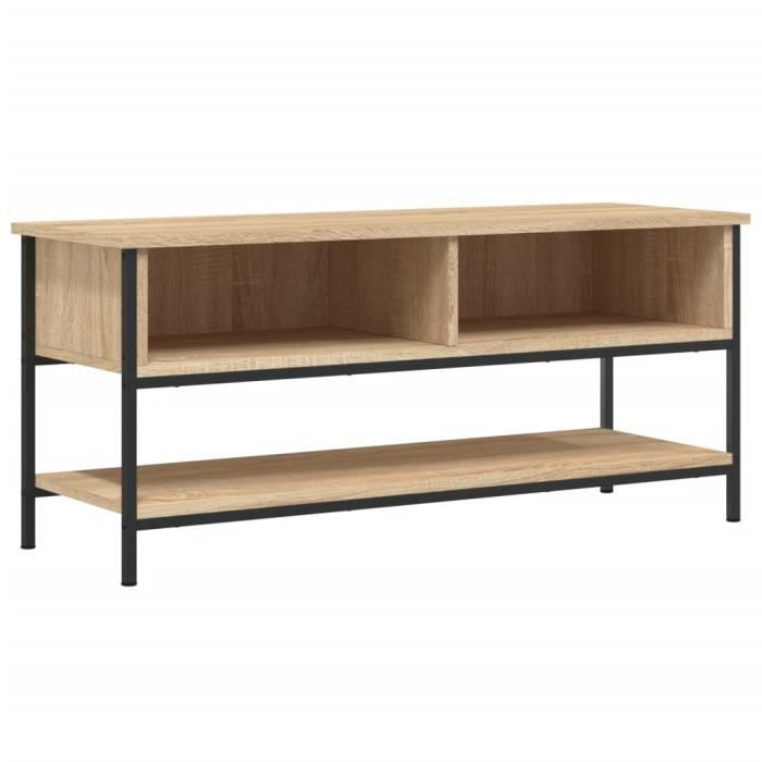 VidaXL TV Cabinet Sonoma Oak 100x35x45 Cm Engineered Wood 832784