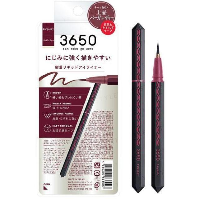 3650 san roku go zero - Liquid Eyeliner Burgundy 1 pc