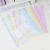 New Loose Leaf A4 File Folder Detachable Transparent Data Book Students Stationery Exam Paper Storage Bag Back To School Gift