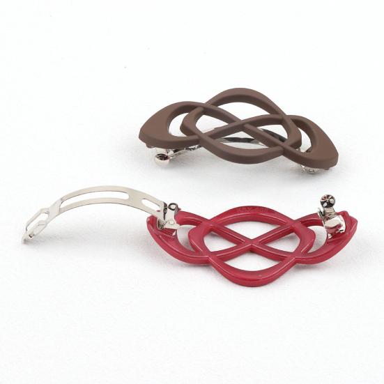 2Pcs Vintage Hair Barrettes French Style Hair Clips Women Girls
