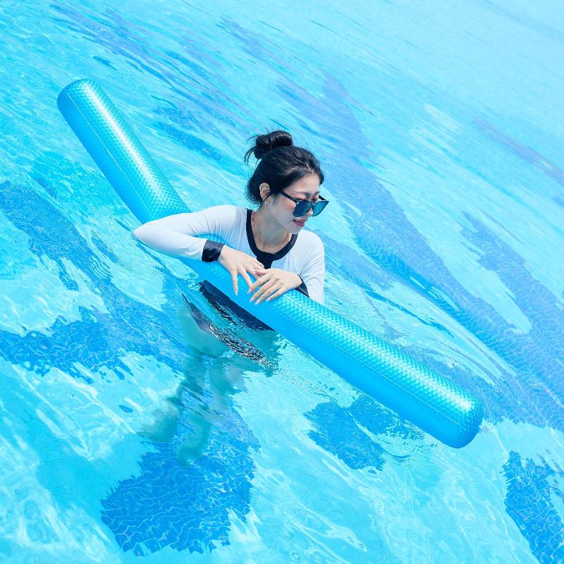 PVC aufblasbarer Schwimmstock Pool Schwimmhilfe Stock Schwimmring Schlauch Wasser Schwimmring Wasser Hängematte Schwimmkreis Pool Strand Schwimmhilfe
