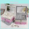 Jewelry Organizer With Multiple Compartments For Home Storage And Gift Giving