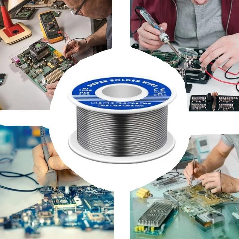 20/30/50/100g Electronic Soldering Wire Solder Wires Rosin Core Tin Multipurpose Welding Wire Flux Iron Wire Reel Household Tool