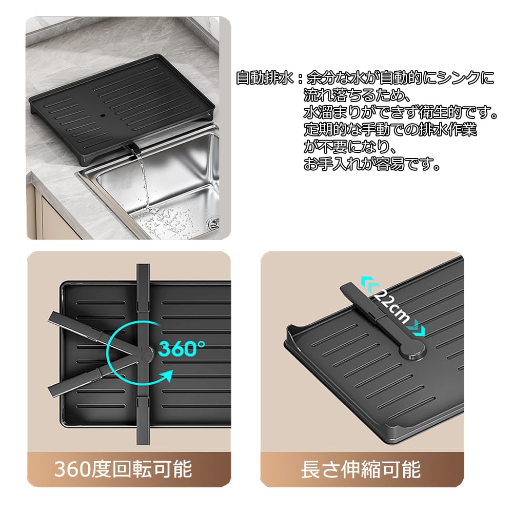 Dish drainer over the dish drainer kitchen knife chopstick automatic washing dish drying easy to dish large storage new life rack, sink, rack, stand,