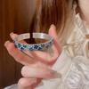 Traditional Women's Hand Bracelet Classic Cuff Bangle Bohemian Chinese Cloisonne Bracelet  Women