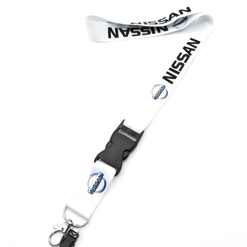 

Lanyard neck strap for id card Holders Office Neck Strings/Strap for Nissan X-trail Qashqai Note Juke Sentra Patrol Navara Micra білий
