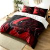 Alien 3pc Duvet Cover Set Simple Modern Bedding Set Wrinkle Resistant Soft Fabric All Season Use a perfect gift