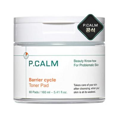 Picam Barrier Cycle Calming Toner Pads, 160ml, 60 Pièces