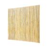 Natural Rolled Bamboo Fence Bamboo Panel 4 Ft H X 8 Ft L X 0.75 In D.