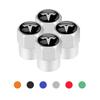 4Pcs Car Wheel Tire Valve Caps Protection Cover Auto Accessories For Model 3 Model S Model X Model Y Roadster Invader Coil