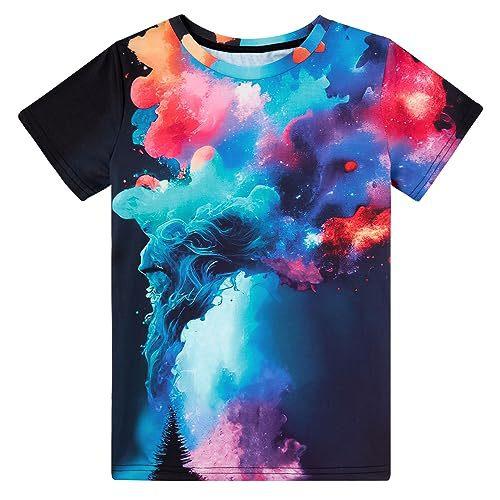 Мужская футболка - Легкая и дышащая футболка с коротким рукавом и круглым вырезом - — фото 4