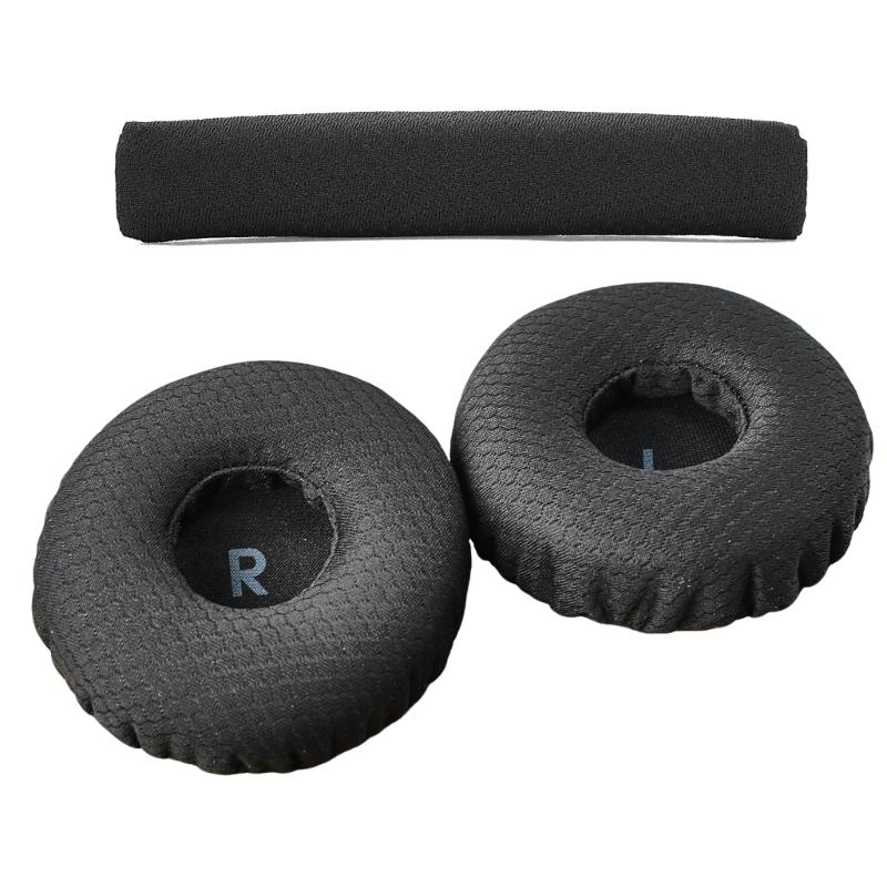 Soft Replacement Ear Cushions with Headband Ergonomic Design Comfort Fit for 600BTNC/660NC/670NC Headphones Earpads чёрный