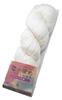 Fun To 100g 430m3313 Hand-knitted Yarn, Hand-dye, Silk, Medium-thin, COL. 51, White, Skein, Approx.