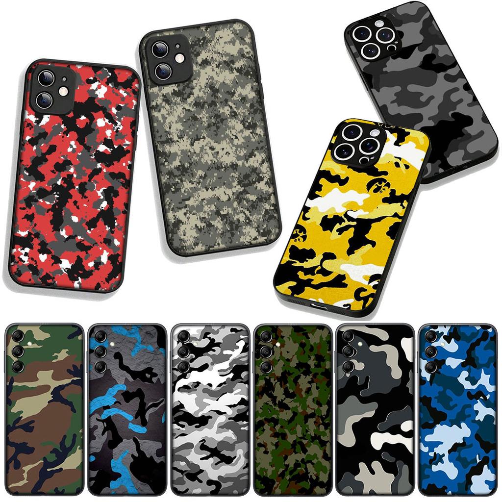 Pattern Fashion Camouflage Cover Phone Case for Xiaomi Redmi 15 A5 9A 9T 10A 10C 9C NFC 15C Note 11 9 10 Pro Plus 8T Coque