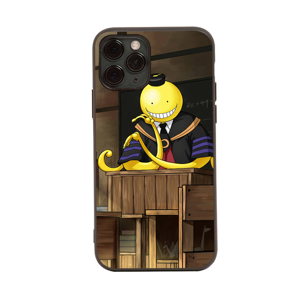 

Чехол для Xiaomi Poco X6 X4 M5 M6 F5 F6 C65 C55 C50 C51 C40 Redmi Note 7 8 14C A3X 13C 12C 11 10A 9C Pro Black Sofe Cover WI74 Assassination Classroom Xiaomi Poco F5 Pro 5G серый